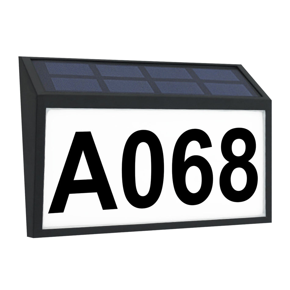 Solar House Numbers for Outside