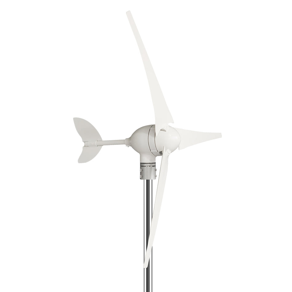 400W 12V/AC 3 Blades Auto Adjust Upwind Wind Turbine Generator Kit with MPPT Controller