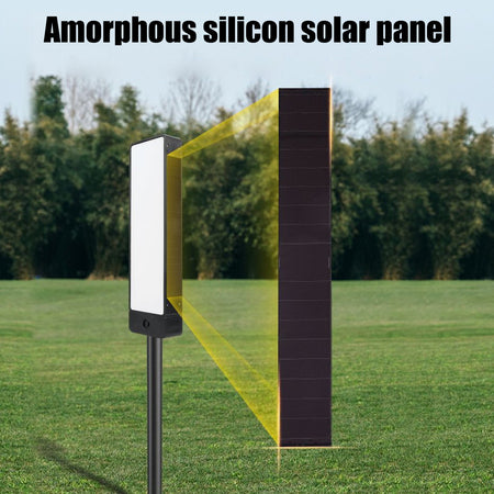 Double Sided Solar Address Sign