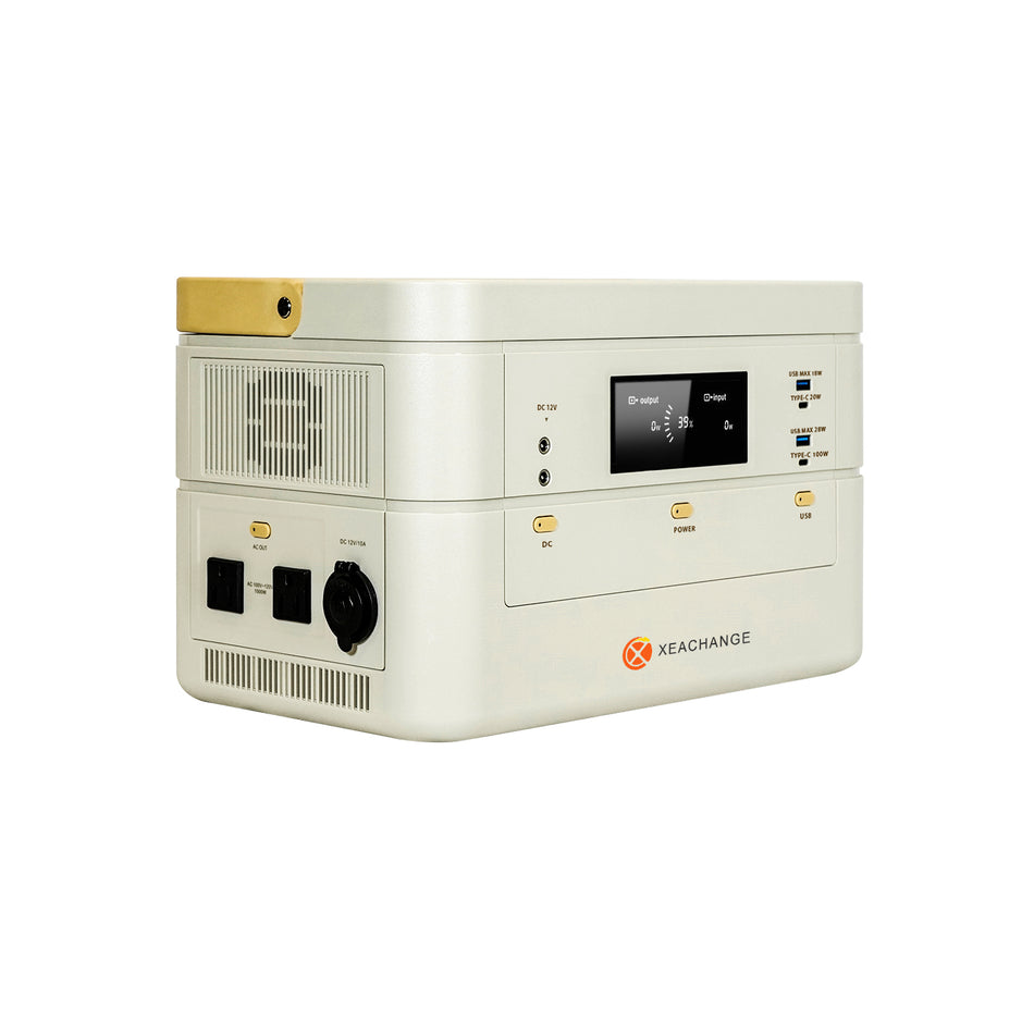 White 1kWh Portable Power Station